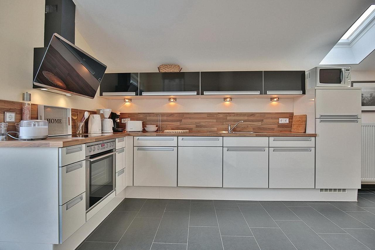 Penthouse Am Platz Penthouse Am Platz Appartement 10 蒂门多弗施特兰德 外观 照片
