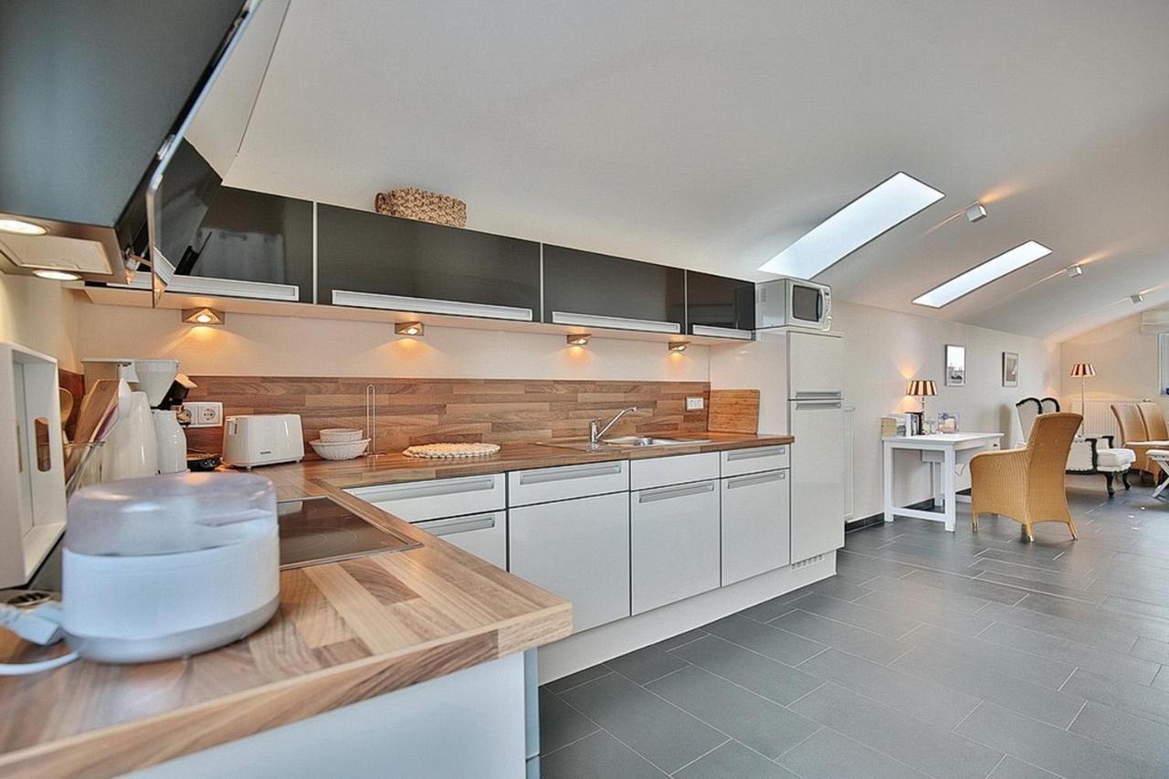 Penthouse Am Platz Penthouse Am Platz Appartement 10 蒂门多弗施特兰德 外观 照片