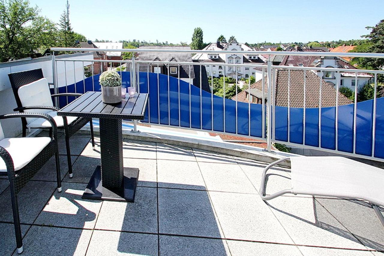 Penthouse Am Platz Penthouse Am Platz Appartement 10 蒂门多弗施特兰德 外观 照片