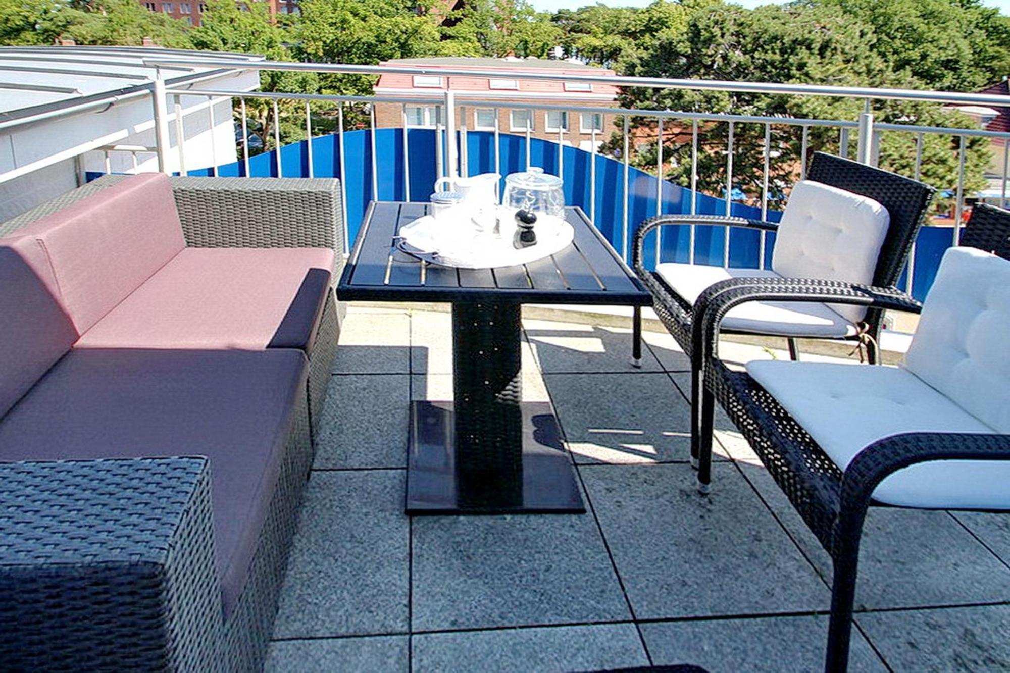 Penthouse Am Platz Penthouse Am Platz Appartement 10 蒂门多弗施特兰德 外观 照片
